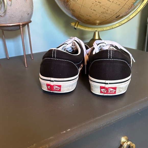 Vans Black and White Slip-On Shoes - Picture 7 of 9